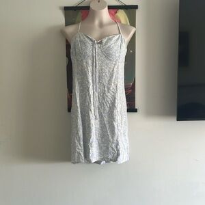 Aéropostale, small daisy blue dress, Size: XL